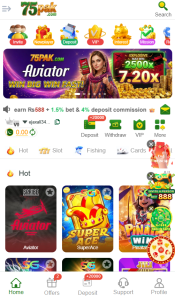 PAK75 Game Download APK 2026 – Login, Register & Earn Real PKR in Pakistan 1