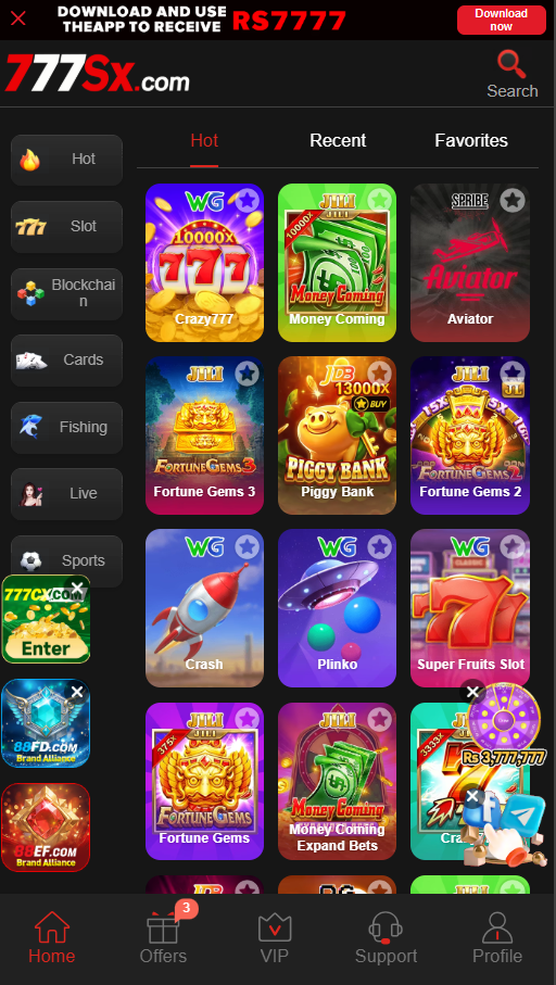 777sx game