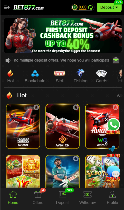 bet877 game