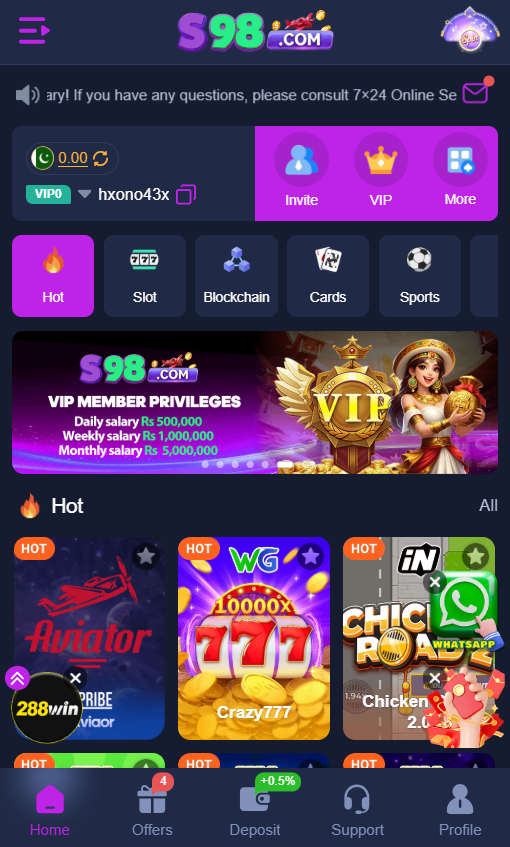 s98 game