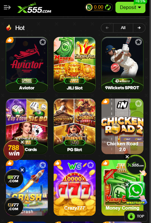 X555 game